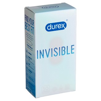 Durex Invisible Extra Thin, Extra Sensitive óvszer 10 db