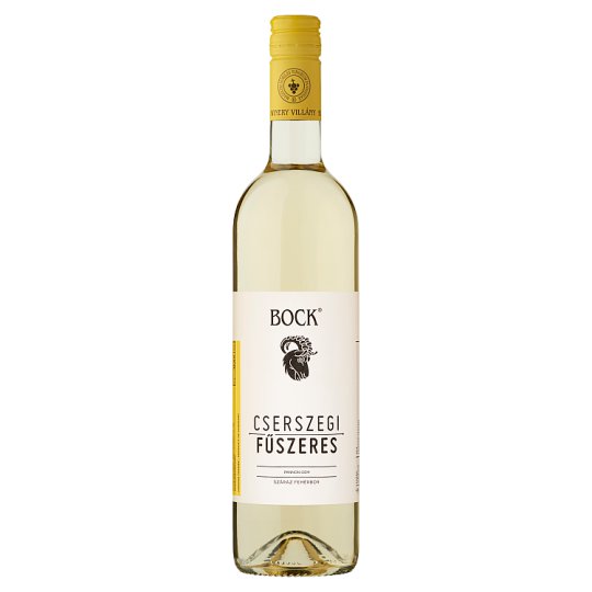 Bock Cserszegi Fűszeres száraz fehérbor 12,5% 750 ml