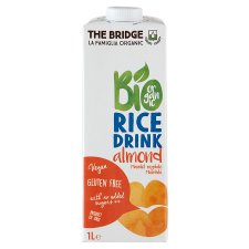 The Bridge Organic UHT Gluten-Free Almond Rice Drink 1 l