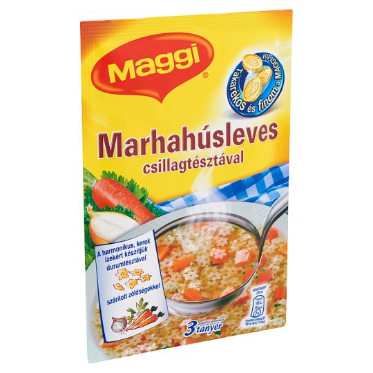 Maggi Marhahúsleves csillagtésztával 35 g
