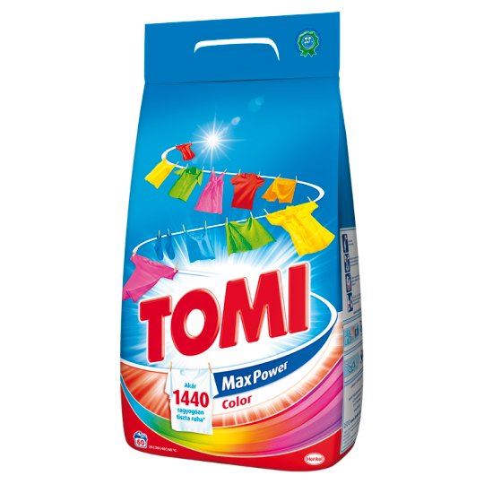 Tomi Max Power Color Powder Detergent 60 Washes 4,2 kg