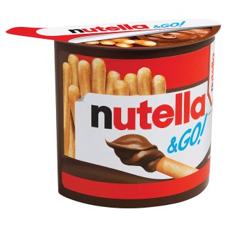 Nutella & Go! kenhető kakaós mogyorókrém és ropogós pálcikák 52 g