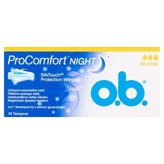 o.b. ProComfort Night Normal tampon 16 db