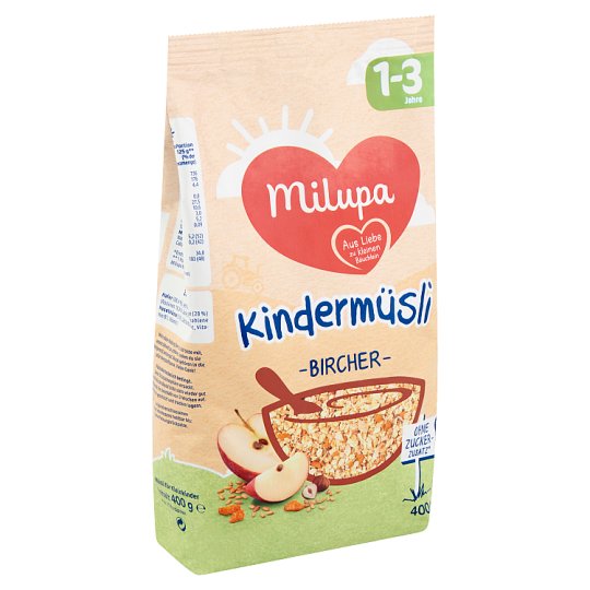 Milupa Bircher müzli gyerekeknek 1 éves kortól 400 g