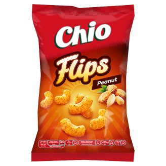 Chio Flips kukorica-földimogyoró snack 100 g
