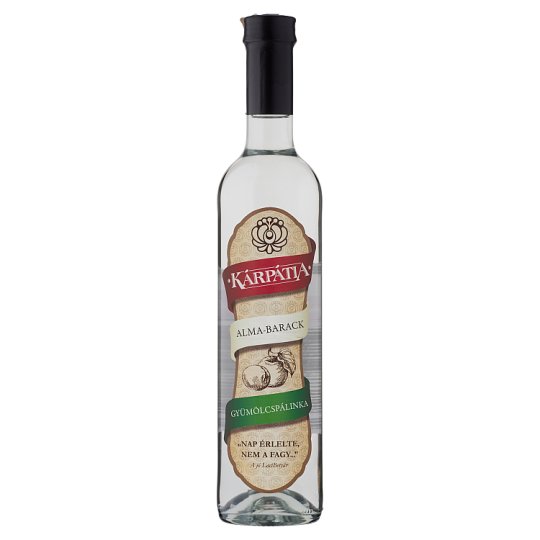 Kárpátia Apple-Peach Fruit Palinka 37,8% 500 ml