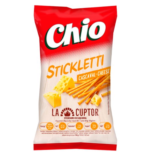 Chio Stickletti Wheat Snack with Cheese Flavour 35 g
