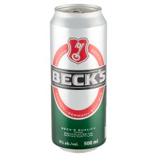 Beck's minőségi világos sör 5% 0,5 l