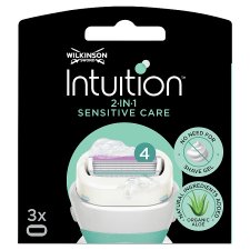 Wilkinson Sword Intuition Sensitive Care 2in1 4 pengés borotvabetét 3 db