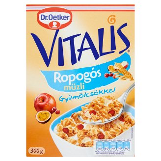 Dr. Oetker Vitalis Ropogós müzli gyümölcsökkel 300 g