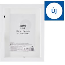 Tesco Home White Photo Frame 10 x 15 cm