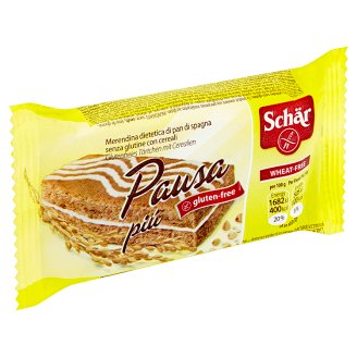 Schär Pausa Piú gluténmentes piskótaszelet tejkrémmel töltve 30 g