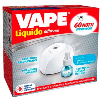 Vape Invisible Electric Device for Liquid Refills + Liquid Refill 480 h