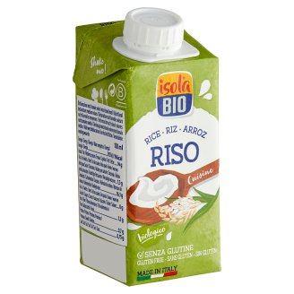 Isola Bio Cuisine BIO glutén- és laktózmentes rizs főzőkrém 200 ml