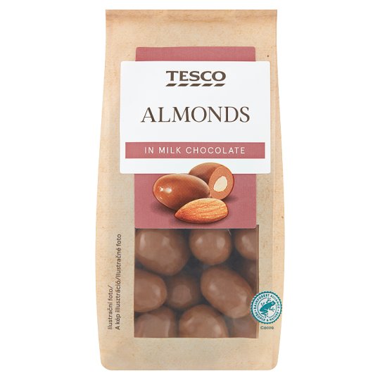 Tesco Almonds in Milk Chocolate 150 g Tesco Online, Tesco From Home