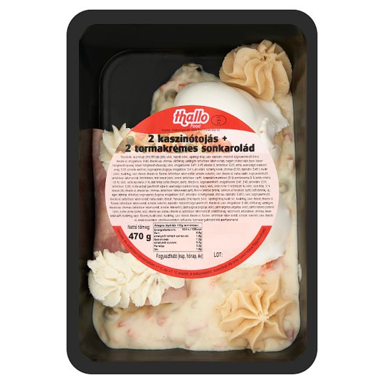 2 pcs Casino Egg + 2 pcs Horseradish Ham Roll