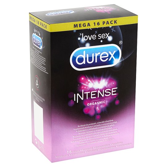 Durex Intense Orgasmic óvszer 16 db