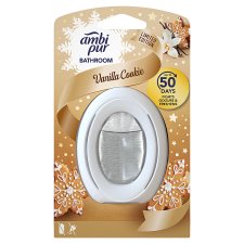 Ambi Pur Bathroom, Continuous Air Freshener Fights Odours And Freshens, Vanilla Cookie 1 Count