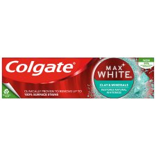 Colgate Max White Clay & Minerals fogkrém 75 ml