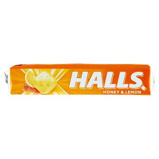 Halls méz és citrom ízű keménycukorka 33,5 g