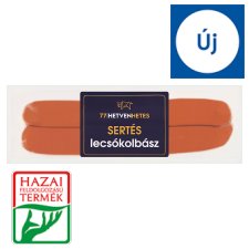 Hetvenhetes sertés lecsókolbász 400 g