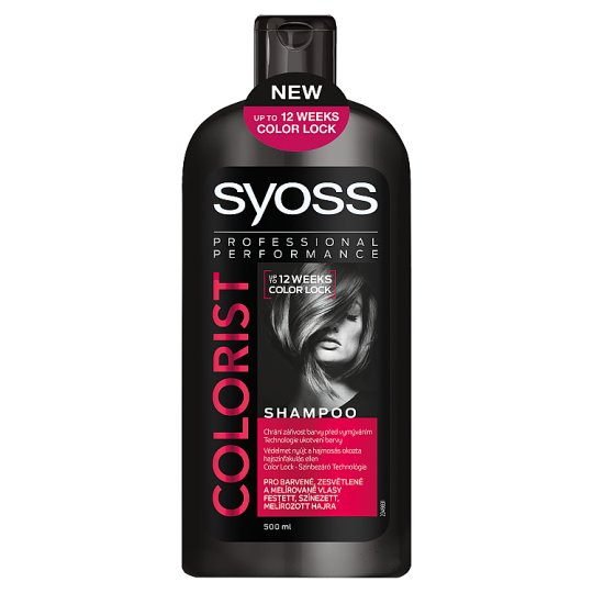 Syoss Colorist sampon festett, színezett, melírozott hajra 500 ml