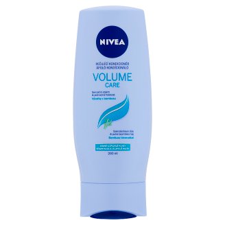 NIVEA Volume Care ápoló kondícionáló balzsam bambusz kivonattal vékonyszálú, lelapuló hajra 200 ml
