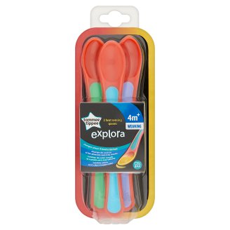 Tommee Tippee Explora hőérzékelő kanál 4 hónapos kortól 3 db