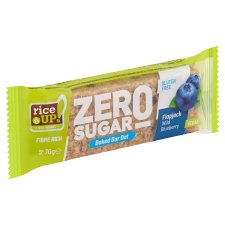 RiceUp! Zero Sugar gluténmentes zabszelet áfonyával hozzáadott cukor nélkül 70 g