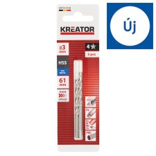 Kreator Metal Drill Bit 3 pcs