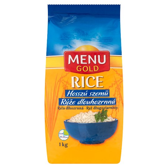 Menu Gold Peeled, Long Grain Rice 1 kg