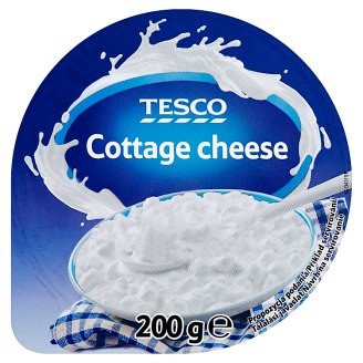 Tesco friss, szemcsés, zsírszegény sajt 200 g
