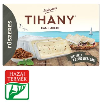 Tihany Válogatás Szendvics Camembert fűszeres zsíros lágysajt 120 g