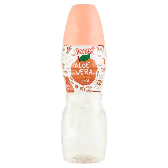 Sappé csökkentett energiatartalmú őszibarack ízű üdítőital aloe verával 300 ml