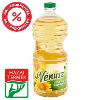 Vénusz finomított napraforgó-étolaj 2 l