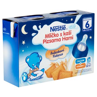 Nestlé Pizsama Hami kekszes folyékony gabonás bébiétel 6 hónapos kortól 400 ml