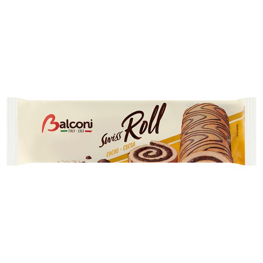Balconi Roll Cacao sütőipari cukrásztermék zsírszegény kakaótöltettel 250 g