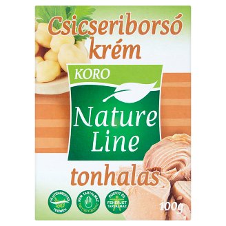 Koro Nature Line gluténmentes tonhalas csicseriborsó krém 100 g