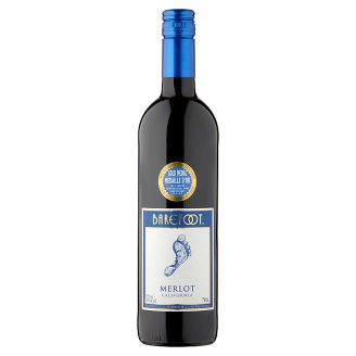 Barefoot Kaliforniai Merlot félszáraz vörösbor 13,5% 750 ml