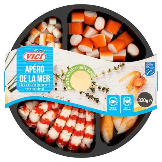 Vici Hűtött Surimi Mix Tál Majonézzel 330 G Tesco Online Tesco