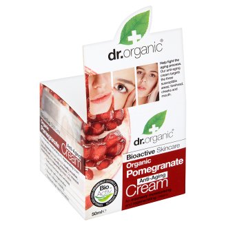 Dr. Organic Bioactive Skincare öregedésgátló nappali krém BIO gránátalmával 50 ml