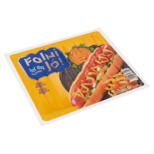 Falni Jó! füst ízesítésű sajtos hot-dog 2 x 140 g