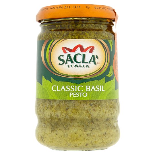 Sacla' Classic Basil Pesto 190 g Tesco Online, Tesco From Home, Tesco