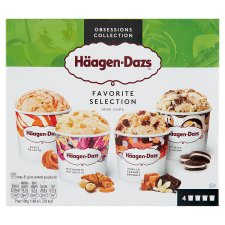 Häagen-Dazs Ice Cream Selection 4 x 95 ml (380 ml)