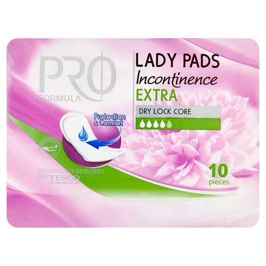 Tesco Pro Formula Extra Incontinence Pads 10 pcs Tesco Online, Tesco From Home, Tesco Doboz