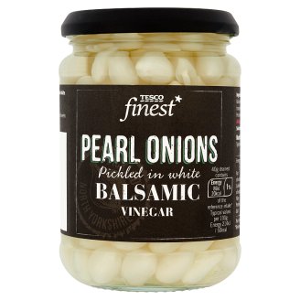 Tesco Finest gyöngyhagyma fehér balzsamecetes felöntőlében 350 g