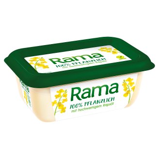 Rama 100% növényi alapú csökkentett zsírtartalmú margarin 225 g