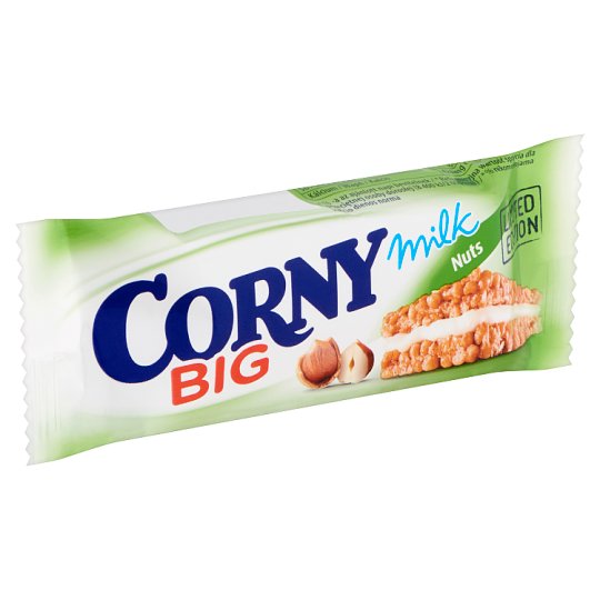 Corny Big mogyorós müzliszelet tejkrémmel töltve 40 g