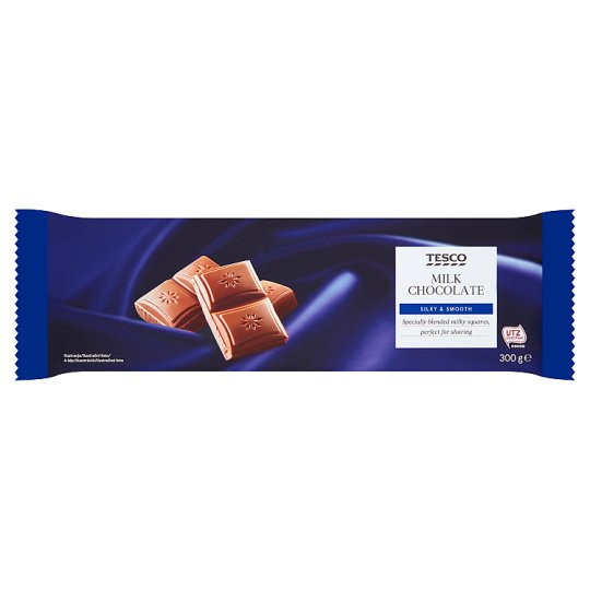 Tesco Milk Chocolate 300 g Tesco Online, Tesco From Home, Tesco Doboz