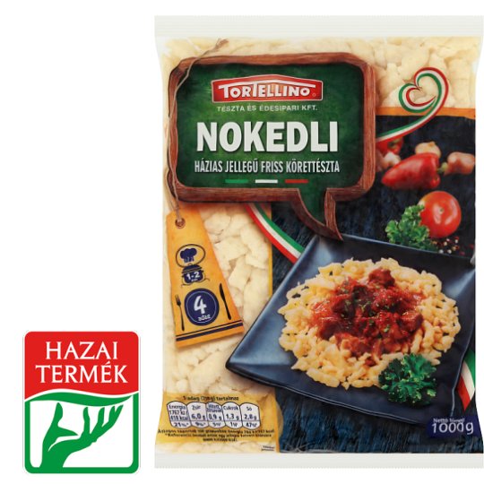 Tortellino Nokedli friss körettészta 1000 g